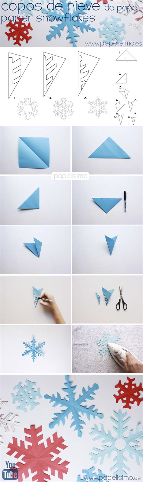 copos de nieve origami